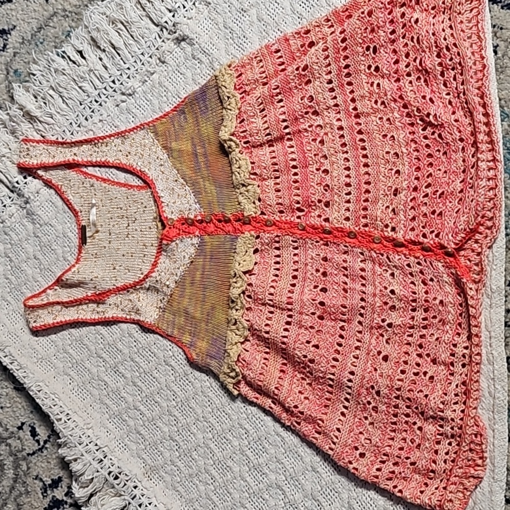 Free People crocheted tank